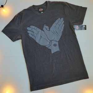 Harley Davidson Motorcycles 414 Heather Grey T-Shirt Sz Men Small